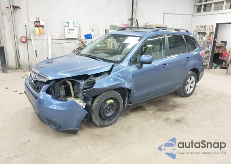 2015 Subaru Forester 2.5I Premium from USA, damaged, VIN JF2SJAFC5FH408017
